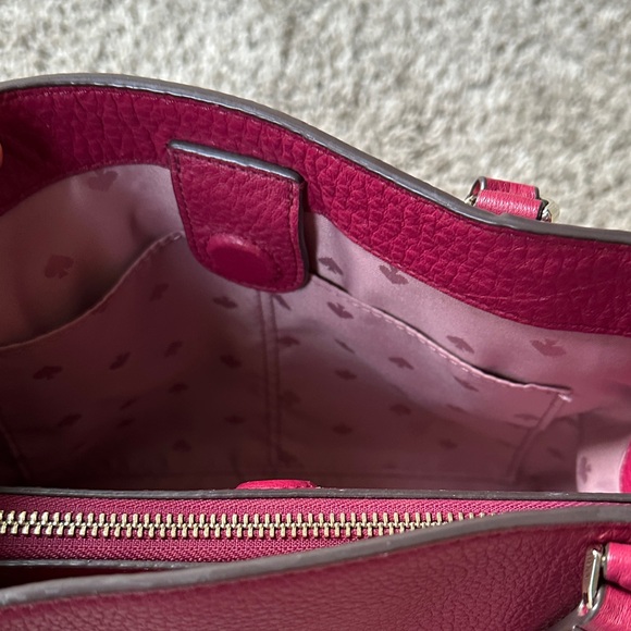 Kate Spade Pink Leather Satchel Bag - Picture 8 of 9